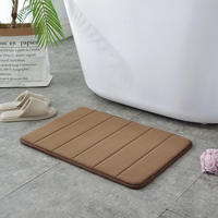 FIGOO-Safety Non-Slip Bath Mat Extra Bathroom Runner Rug Super Absorbent Quick Dry Microfiber Machine Washable