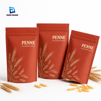 Sachets Doypack en plastique à fermeture éclair, personnalisés, imprimés, de qualité alimentaire, pour emballage de détail de fruits secs, snacks, noix, chips, flocons d'avoine et bonbons