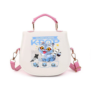 Zaino per bambini a tema gruppo di ragazze cacciatrici in stile cartone animato coreano, accessori per la scuola, <span class=keywords><strong>borsa</strong></span> a <span class=keywords><strong>tracolla</strong></span> singola stampata alla moda - Product Image 4