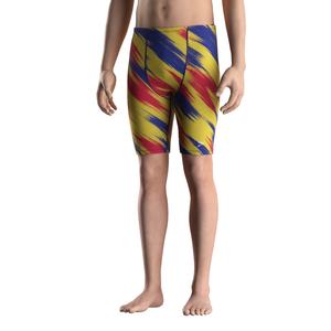 ชุดว่ายน้ำสำหรับผู้ชายระดับมืออาชีพ ผลิตจากผ้าทนคลอรีน ดีไซน์เพรียวบาง พร้อมการตัดเย็บแบบยืดหยุ่นเพื่อเพิ่มความเร็วในการว่ายน้ำ - Product Image 6