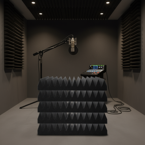 Panneaux de mousse acoustique 30x30cm Isolation phonique Studio Mur Plafond Design moderne - Product Image 2