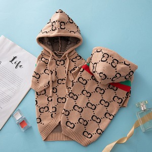 Fábrica Atacado Novo Designer Marca De Luxo <span class=keywords><strong>Pet</strong></span> Dog Sweater <span class=keywords><strong>Pet</strong></span> Hoodie Dog Vestuário Moda Camisola Para Cães - Product Image 5