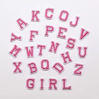 Offre Spéciale nouveau 2cm petite taille couleur A-Z Alphabet anglais fer sur lettre brodée Mini patchs pour bricolage artisanat