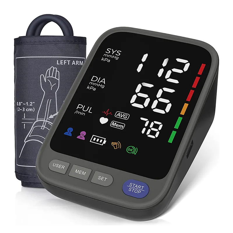カスタマイズ卸売工場ビッグLEDスクリーンデジタルアーム血圧モニターデジタル医療用BPMヘルスケア用