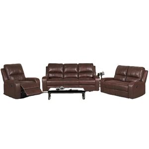 रेक्लिनर सोफा सेट कस्टम थोक इलेक्ट्रिक रेक्लियर सोफा उच्च गुणवत्ता के साथ फर्नीचर - Product Image 1