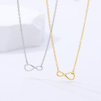 VIANRLA – collier en argent 925, pendentif minimaliste tendance plaqué or 18k, Design de mode, fait à la main, livraison directe