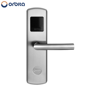 Cerradura Electrónica de Seguridad con Entrada sin Llave por Tarjeta RFID, Manija de Acero Inoxidable 304, Certificación CE/FCC/BHMA, Resistente al Agua IP54, ANSI/DIN - Product Image 2