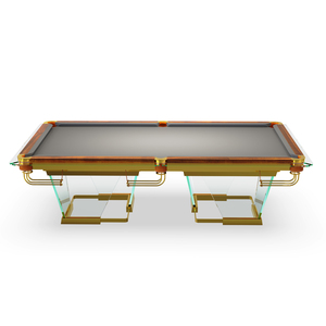 Mesa de Billar de Cristal Templado Irregular de Grado Competitivo, Diseñada para Torneos y Entretenimiento de Lujo en el Hogar - Product Image 6