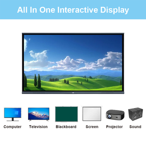 NOUVEAU Écran tactile tout-en-un Android <span class=keywords><strong>15</strong></span> de 55/65/75 <span class=keywords><strong>pouces</strong></span> pour salle de réunion, tableau blanc numérique LCD intelligent pour l'éducation/les entreprises - Product Image 3