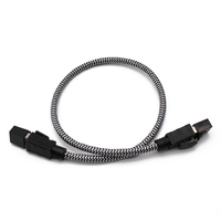 Cable de Red Ethernet RJ45 Cat8 de 40gbps y 2000MHz para Computadora e Internet, 3 Metros