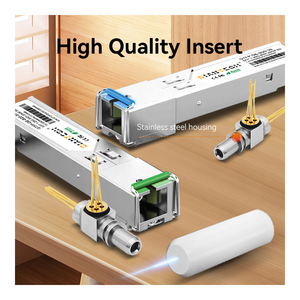 Módulo Óptico GIANTECH SFP 1.25G para Redes 4G 3G, 20km, Conector SC, 1310/1550NM, Conversor de Medios de Fibra, Módulo de Fibra - Product Image 1