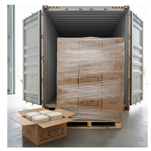 Contenedor de Bagazo con Logotipo Personalizado al por Mayor, Caja de Almuerzo Sostenible de Fibra de Caña de Azúcar para Catering a Granel y Entrega de Alimentos - Product Image 6