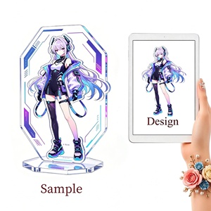 WEIMEI JOUET ODM Conception <span class=keywords><strong>Anime</strong></span> Jeu Personnage Fille Acrylique Standee Jouet Usine Personnalisé À Collectionner Jouet pour Fan Officiel Acclamant Kit - Product Image 2
