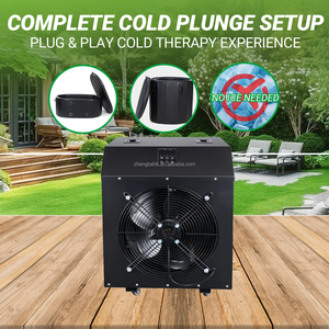 ZT 1HP <b>Water</b> <b>Chiller</b> Ozone Cold Cooling Machine With Filter and Pump Cold Plunge and Filter 1HP <b>Ice</b> <b>Bath</b> <b>Chiller</b> - Product Image 3