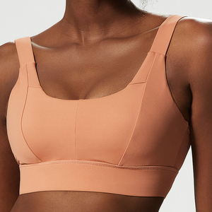 Reggiseno sportivo traspirante regolabile da donna <span class=keywords><strong>Push</strong></span>-<span class=keywords><strong>up</strong></span> imbottito reggiseno Fitness senza cuciture con supporto elevato per lo Yoga e la corsa - Product Image 6