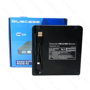 Dispositivo HDD esterno portatile ODD USB 3.0 +/-RW Drive Slim DVD/CD ROM tipo C per PC Desktop portatile