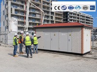 Subestación Metálica Compacta de 33kV 35kV, Estación de Alta Tensión Europea Llave en Mano