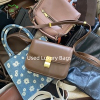 Sacs de luxe mixtes de marque d'occasion en cuir PU pour femmes, sacs fourre-tout et sacs à bandoulière de seconde main de qualité, lots en gros codifiés, de créateurs, pré-aimés