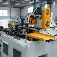 Automatische CNC-Rohrschneidemaschine Kaltkreissäge 425mm Klinge 6KW für Strukturrohrschneiden und Luftfahrtteile 5 Jahre Garantie CE