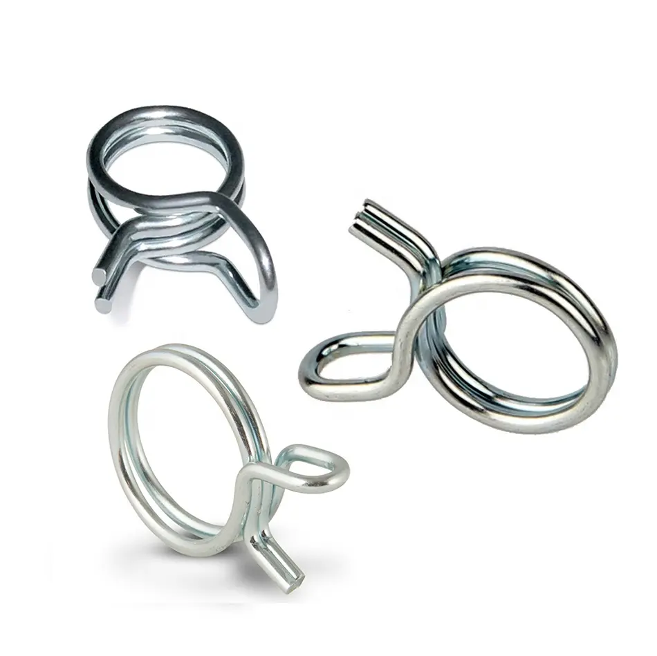 Excellent Quality Stainless Steel Spring shape screw carabiner steel spring for climbing spring clips for cars