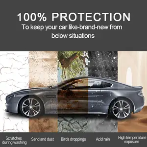 Manufacturer High Quality 5 Years Warranty Anti-Yellow 6.5mil Car Wrapping Films 1.52*15M PPf Self-Healing Car Protection Film