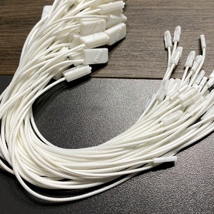 Cordon personnalisé économique pour étiquettes volantes, en polyester, pour étiquettes en tissu de luxe, avec logo en relief et scellé plastique - Product Image 6