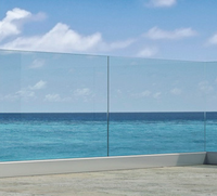 Daiya Beau design de balustrade pour balcon avec balustrade en verre trempé