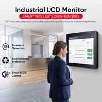 KEINONE PC Panel Industri yang Dipasang di Dinding Layar Sentuh 15,6 Inci Komputer Tertanam Tanpa Kipas Semua dalam Satu Teks Animasi Dalam Ruangan