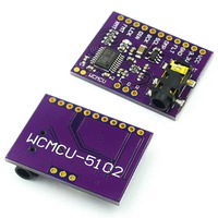 Modul Audio DAC PCM5102A I2S (GY-PCM5102) - Papan Dekoder Resolusi Tinggi dengan Kompatibilitas HAT