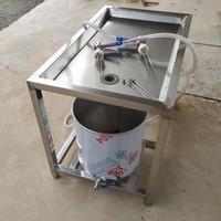 WD QDMECH Injektor Bumbu Daging Manual Stainless Steel Komersial Baru dengan Efisiensi Tinggi dan Kapasitas 200-500kg/jam