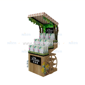 Folding Market Stall Cardboard <strong>CD</strong>/Facial Sheet Display <strong>Stands</strong> - Product Image 2