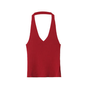 Ensemble tricoté grande taille pour femme Happy Plus, jupe en jean bleue, chemise blanche, couleur unie, design avec poches - Product Image 3