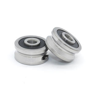 Rodamiento de Anillo Exterior con Ranura en U SG10 15 25 66RS de Acero Cromado para Rieles de Guía de Máquinas de Grabado Láser, Gimbal y Máquinas de Bordar - Product Image 1