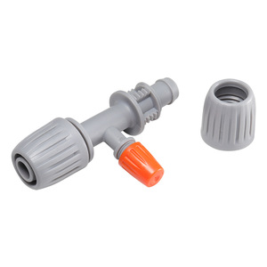 Système d'irrigation goutte à goutte intégré à atomisation unique en plastique 16PE, orange, pour l'arrosage des fleurs à domicile, série de jardinage divisé - Product Image 3