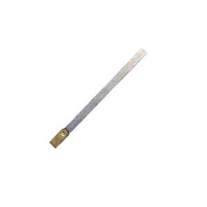 Stainless Steel Irregular Jewelry Pendulum Rod Single End <b>Pick</b>-<b>Up</b> <b>Tool</b> with Brass Tip for Precision Handling - Product Image 1