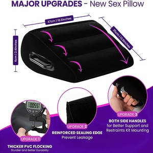 Almohada sexual grande Bdsm Juguetes sexuales para parejas Cama Juguetes sexuales Sexuales Sextoy Juguetes sexuales para hombre Cuña Inflable Pareja Cojín Suministros - Product Image 5