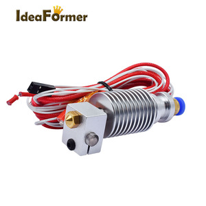 Imprimante <span class=keywords><strong>3d</strong></span> <span class=keywords><strong>V6</strong></span> 12V/24V Bowden Remote J-head <span class=keywords><strong>Hotend</strong></span> Kit 0.4mm 1.75 /3.0mm <span class=keywords><strong>Hotend</strong></span> pour E3D Extruder Parts with Cooling Fan - Product Image 5