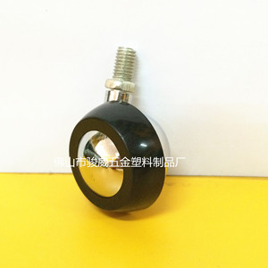 Rueda de Poliuretano de 50mm para Muebles, con Rodamiento Simple, Eje Roscado, Silenciosa - Product Image 3