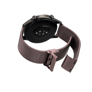 Correa de Reloj de Acero Inoxidable Milanesa Personalizada para Relojes Inteligentes Samsung, <span class=keywords><strong>Huawei</strong></span>, Xiaomi y Relojes Tradicionales de 22 mm - Product Image 1