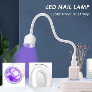 Venta caliente al por mayor salón 6W secador de uñas profesional Mini cuello de ganso Usb Mini Gel Uv Led lámpara de uñas de mesa - Product Image 3