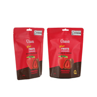 Op maat gedrukte verpakkingen van composietmateriaal voor noten, voedselveilig, hersluitbaar, staande pouch voor noten en gedroogd fruit