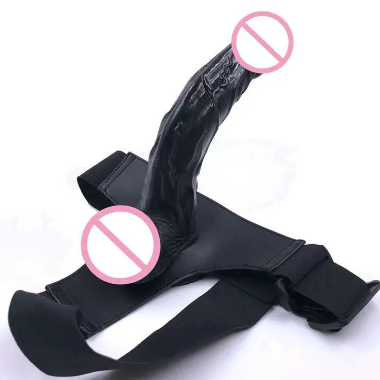 Venda quente Brinquedos Sexo Adulto Desgaste Artificial Penis Belt Strap On Dildo Brinquedos Sexuais Dildo Realista Para A Mulher