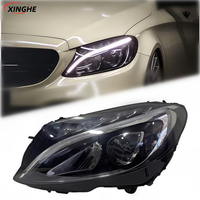 Pour Mercedes Benz 16-19C classe W205 phares C180 C200 C260 C300 feux de jour LED système d'éclairage de voiture