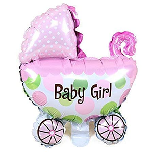 Ballons en aluminium en gros pour révélation du sexe, anniversaire, bébé dormant, garçon ou fille, avec décorations de fête de naissance en carton - Product Image 5