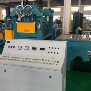 2x1300mm Sheet metal uncoiling and leveling shearing production line