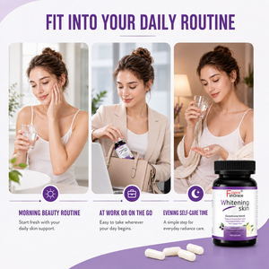 อาหารเสริมผิวขาวสูตรเฉพาะ Shecome ช่วยชะลอวัย บำรุงผิวขาว สำหรับผู้ใหญ่ - Product Image 6