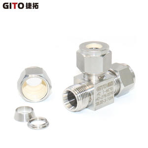 HC-276 Hastelloy Alloy T-Connector High-Pressure Compression Fitting for <b>Other</b> <b>Connectors</b> - Product Image 1