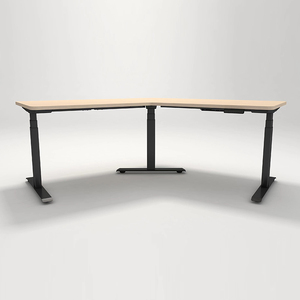 90-120-180 Đa Chức Năng Mô Hình L Hình Dạng Điện Ergonomic Đứng Bàn 3 Chân Chiều Cao Có Thể Điều Chỉnh Đứng Bàn Văn Phòng Khung - Product Image 1