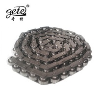 Chaîne à rouleaux en alliage Shenong Double Plus BS25 avec une résistance à la traction 20% supérieure, traitement thermique en maille, pas de 19,05 mm, garantie de 3 ans