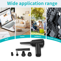 Kinzir CE Rohs PSE FCC Certifié Brosse de nettoyage sans fil à air comprimé pour clavier Climatiseur Rechargeable Batterie 6000mAh